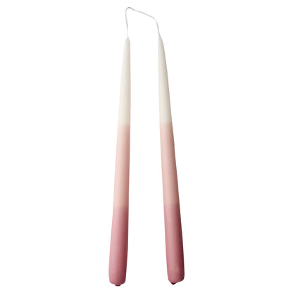 Vela Taper Rosa Ø2.2xH30 cm- 2 unidades