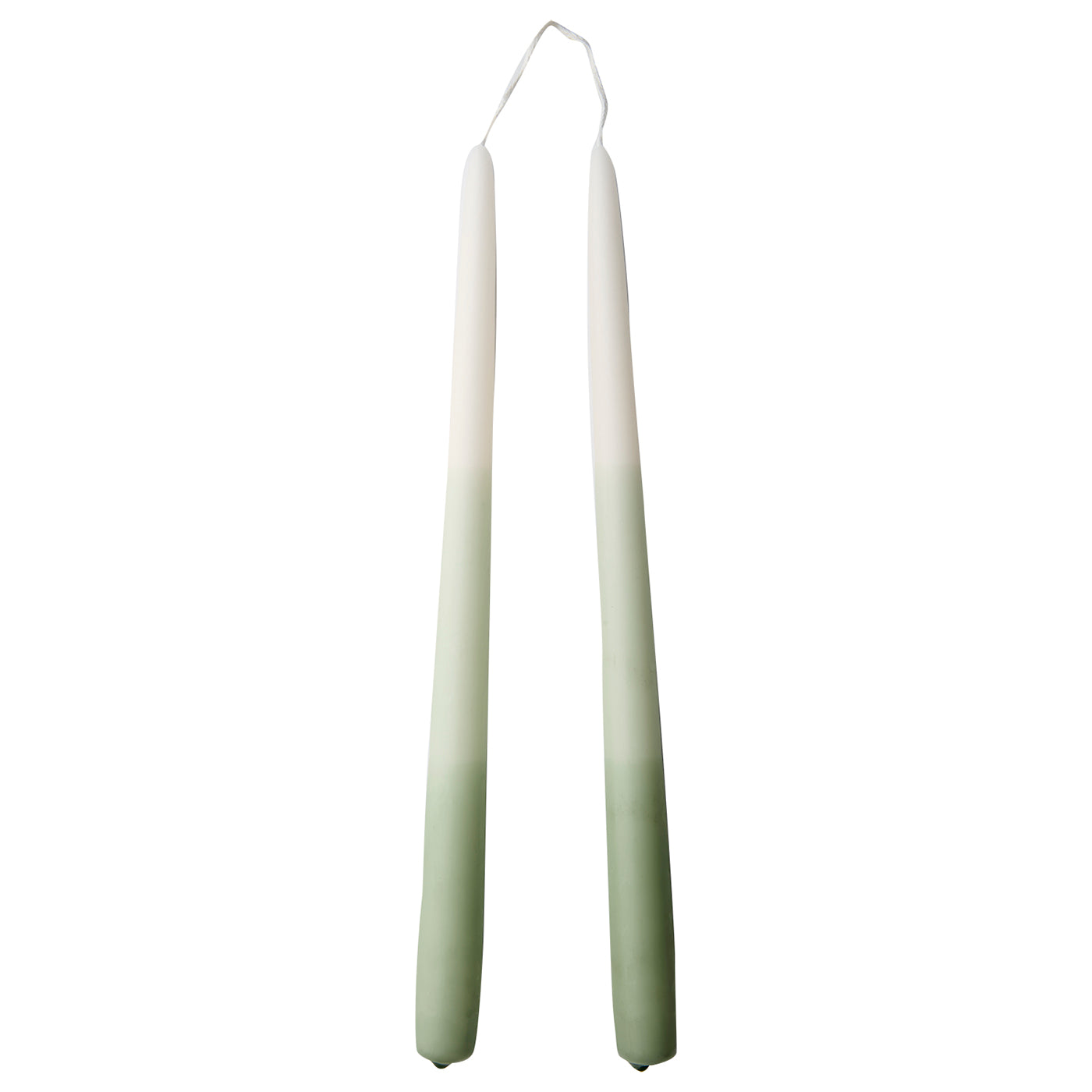 Vela Taper Verde Ø2.2xH30 cm- 2 unidades