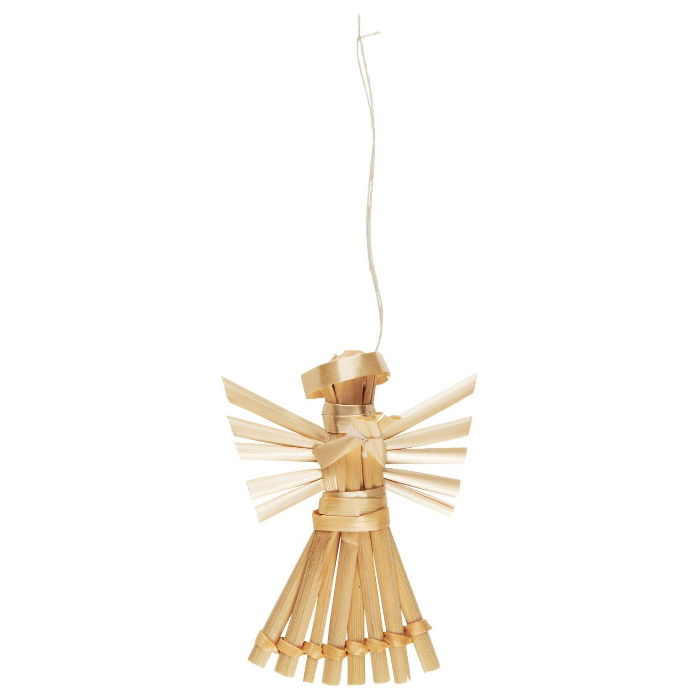 Angel Navideño Colgante con Halo