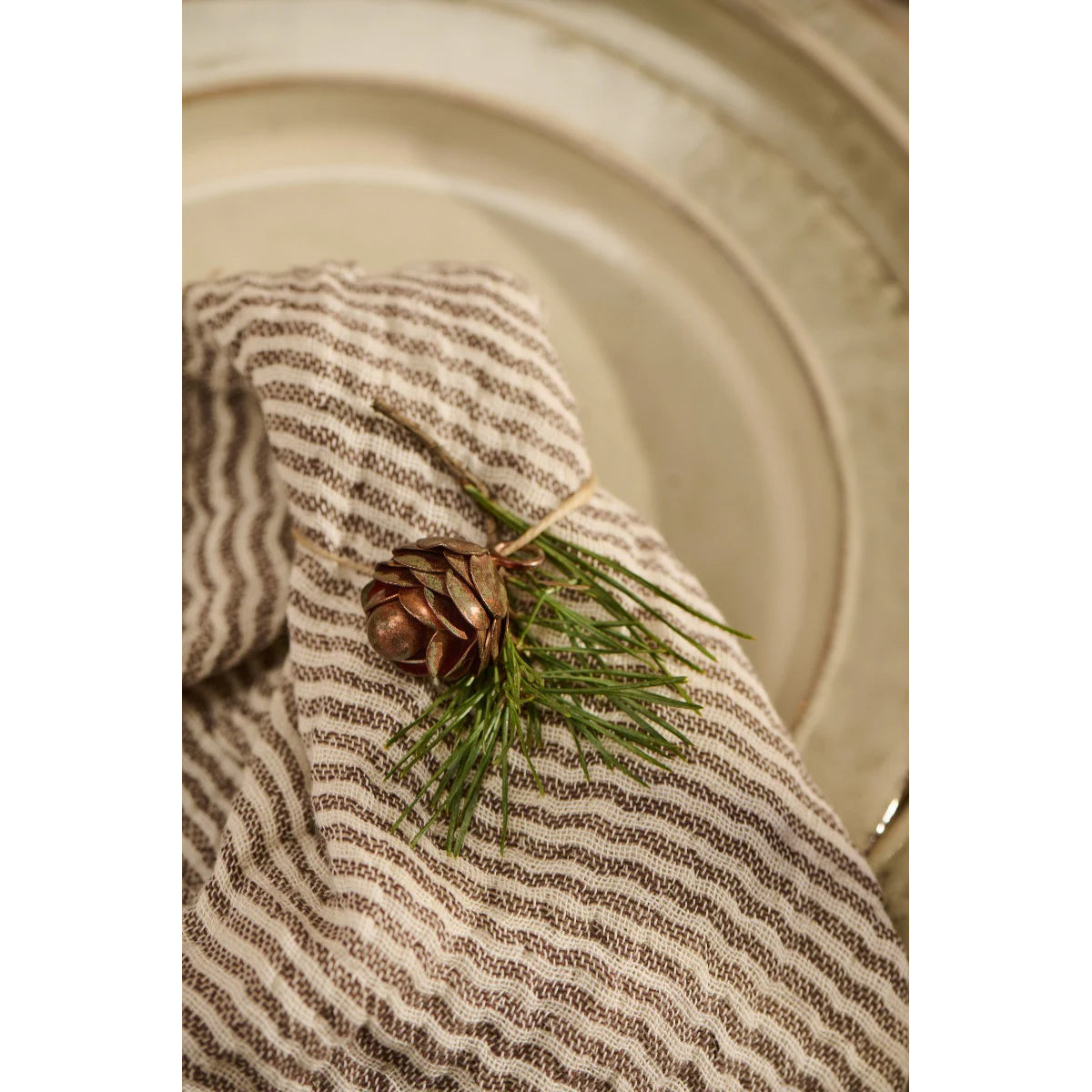 Cono Colgante Cobrizo Artesanal 