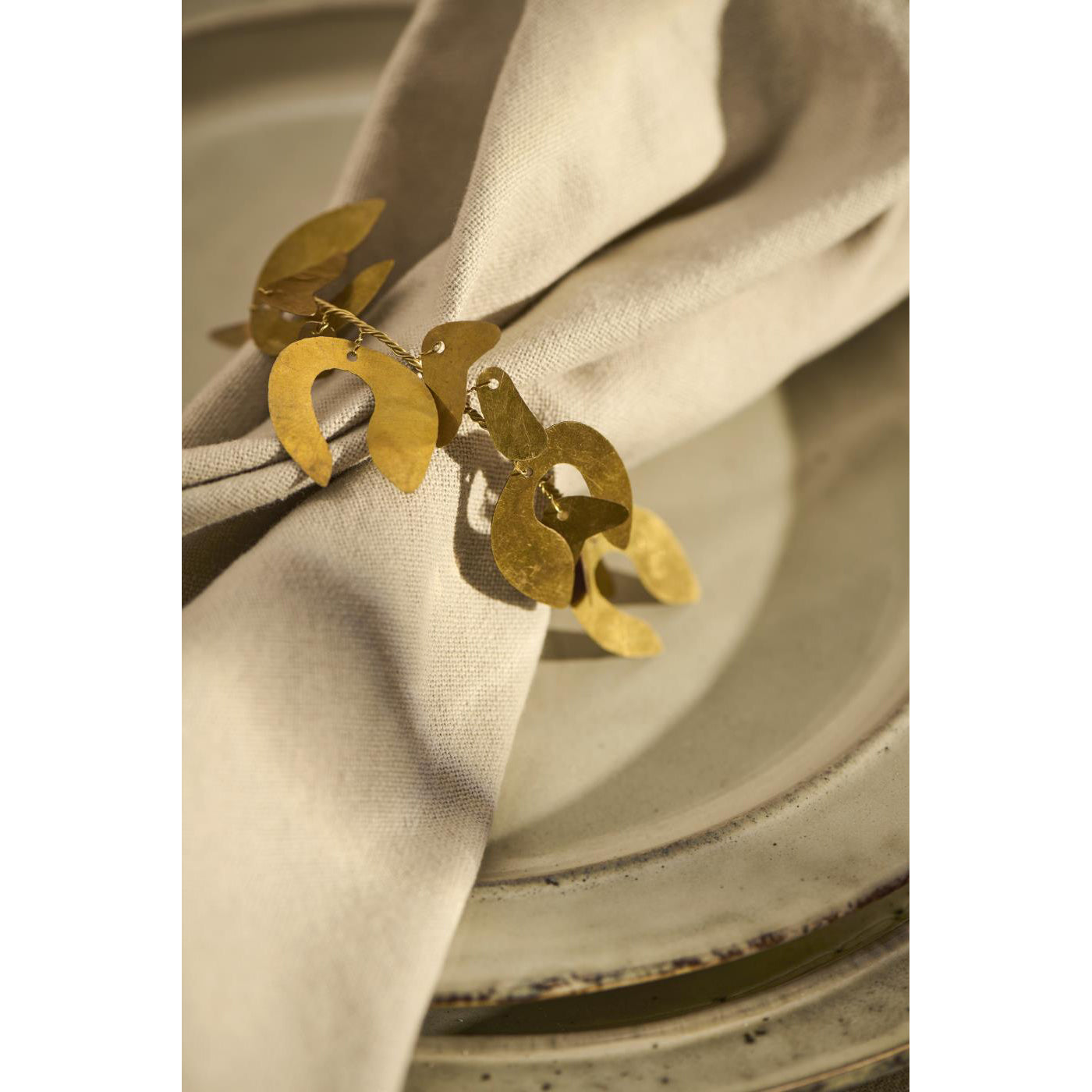 Anillo Dorado para Servilletas Ø:4 cm