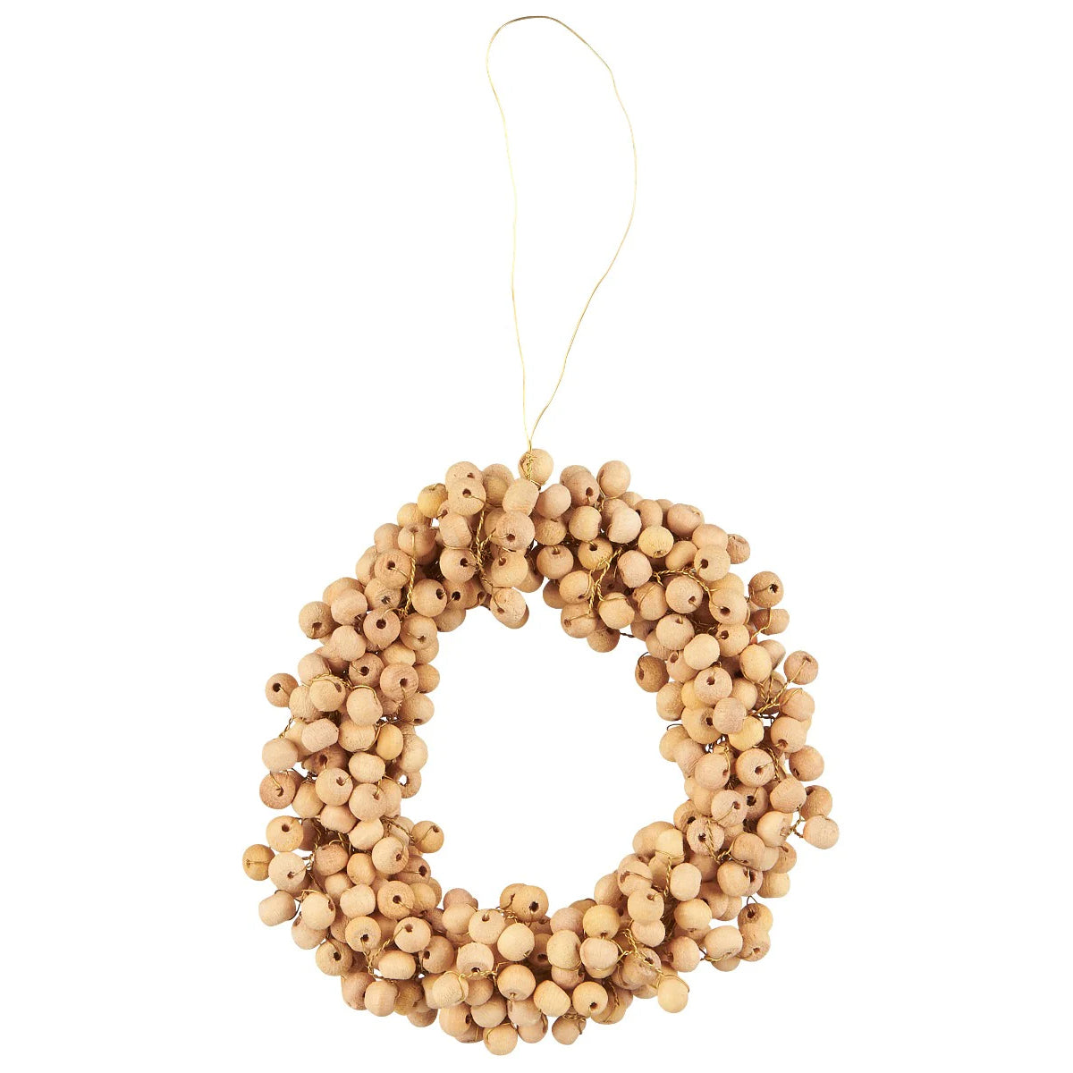 Guirnalda de Madera Natural Ø: 10 cm