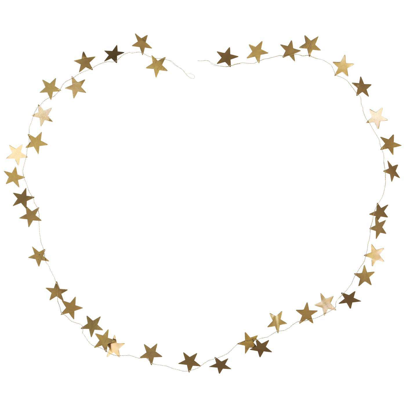 Cinta Adornos Estrellas de Latón