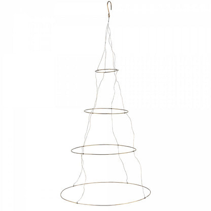 Colgador Metálico de Aros H: 83 Ø: 40 cm