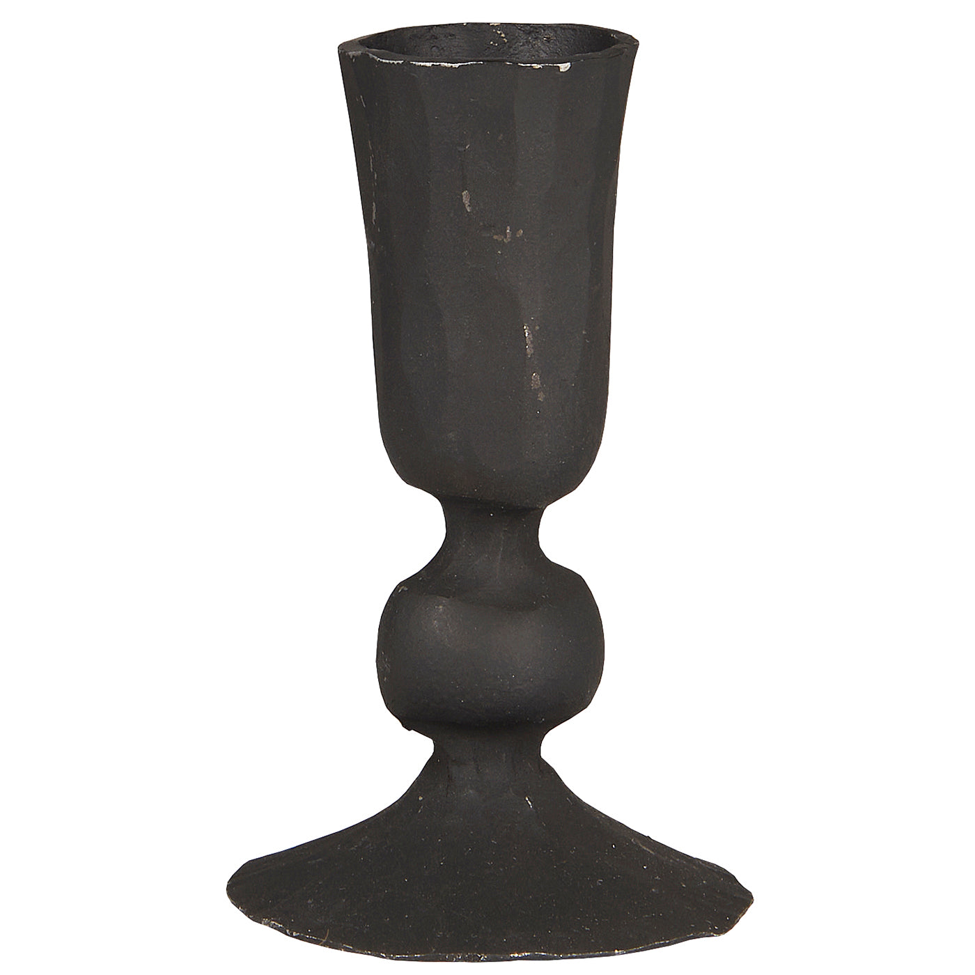 Portavela S, Negro H: 10 cm