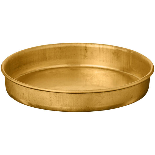 Bandeja Velas Bronce H: 1,2 Ø: 8 cm