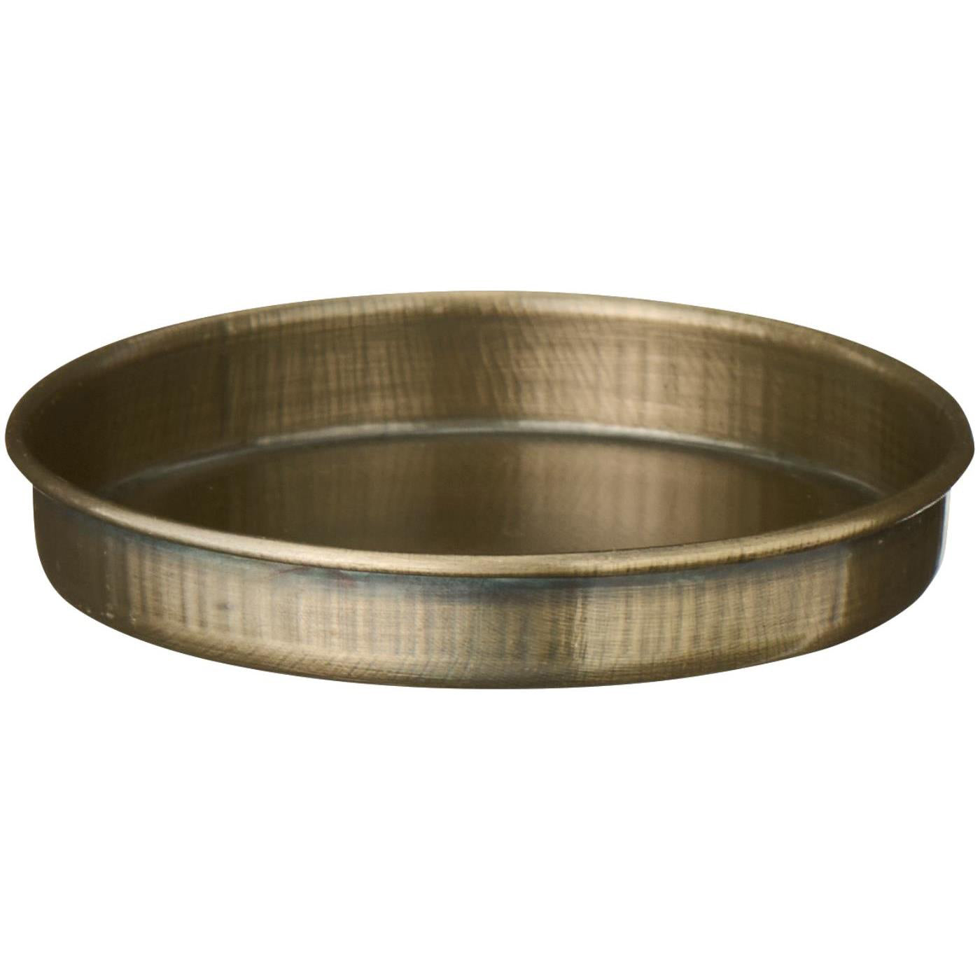 Bandeja Velas Bronce con Borde Ø: 8 cm