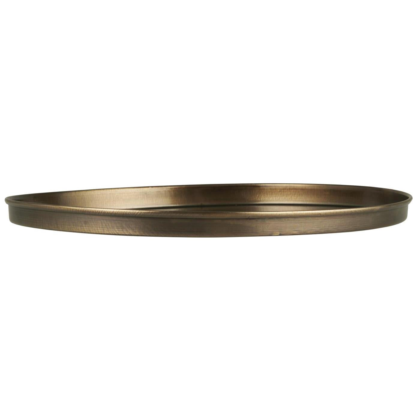 Bandeja Velas Bronce Ø 22 cm