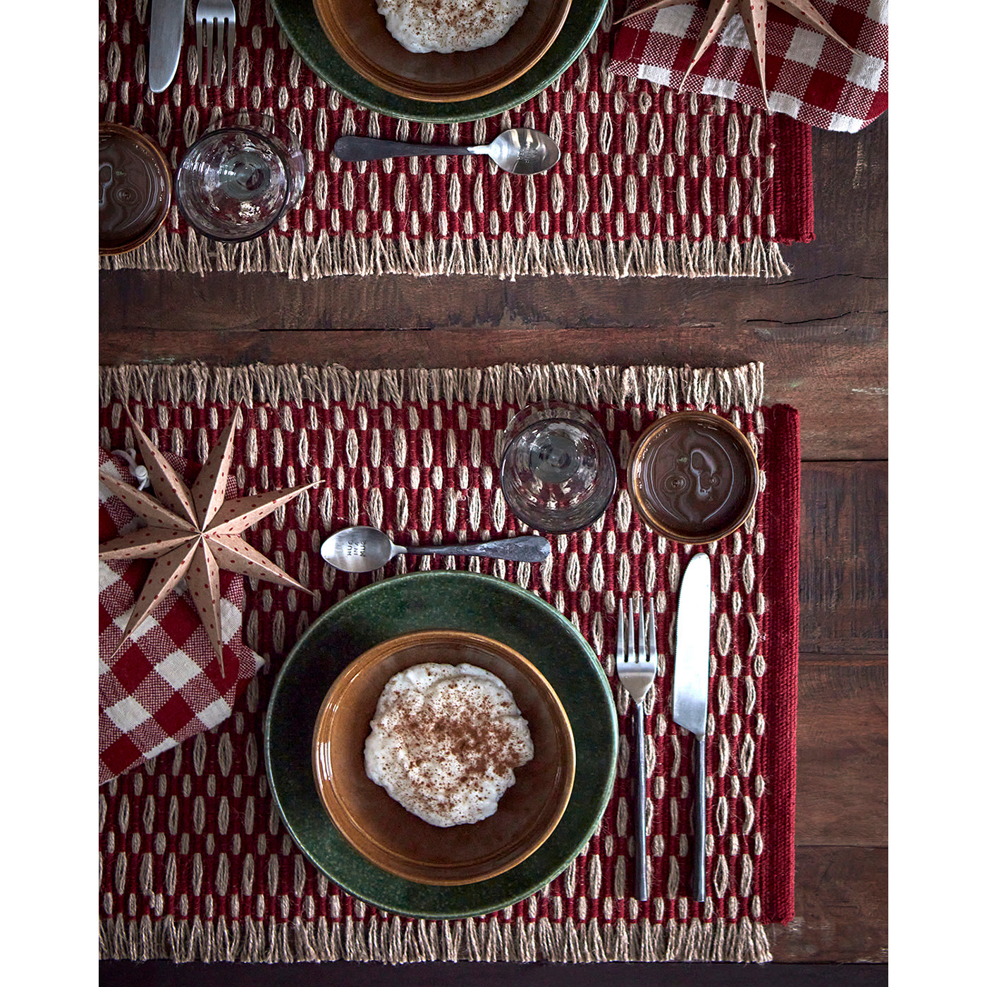 UNI Estrella S, Marrón/Rojo, Ø20 cm