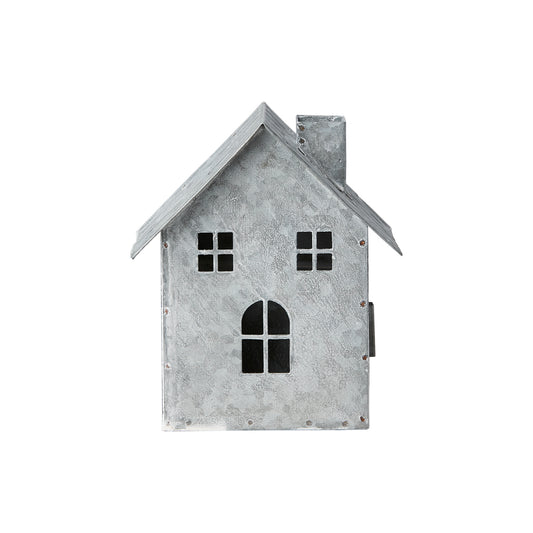 Casa para Velas FENIX Gris/Blanca H:14 cm