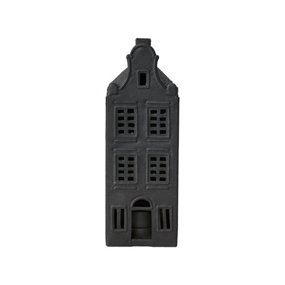 Casa para Velas FENIX Negra H: 18 cm