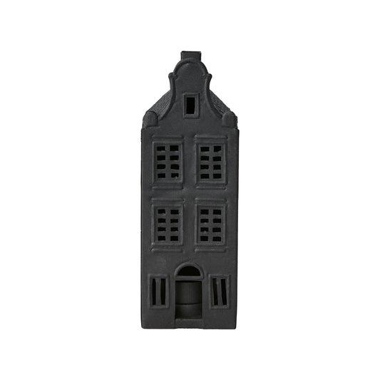 Casa para Velas FENIX Negra H: 18 cm