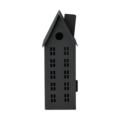 Casa para Velas FENIX Negra H: 19.5 cm