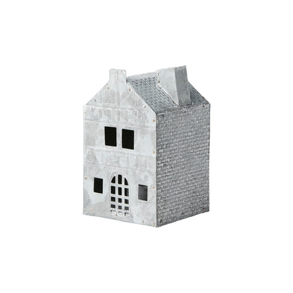 Casa para Velas FENIX Gris/Blanca H: 12.5 cm