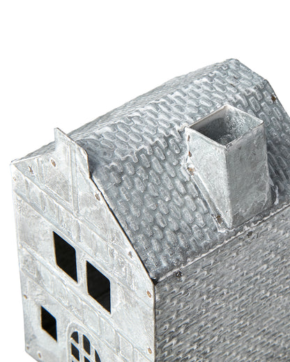 Casa para Velas FENIX Gris/Blanca H: 12.5 cm