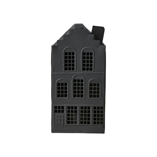 Casa para Velas FENIX Negra H: 17,5 cm