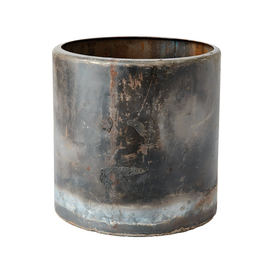 Maceta ROBUST negra L, H: 18 cm