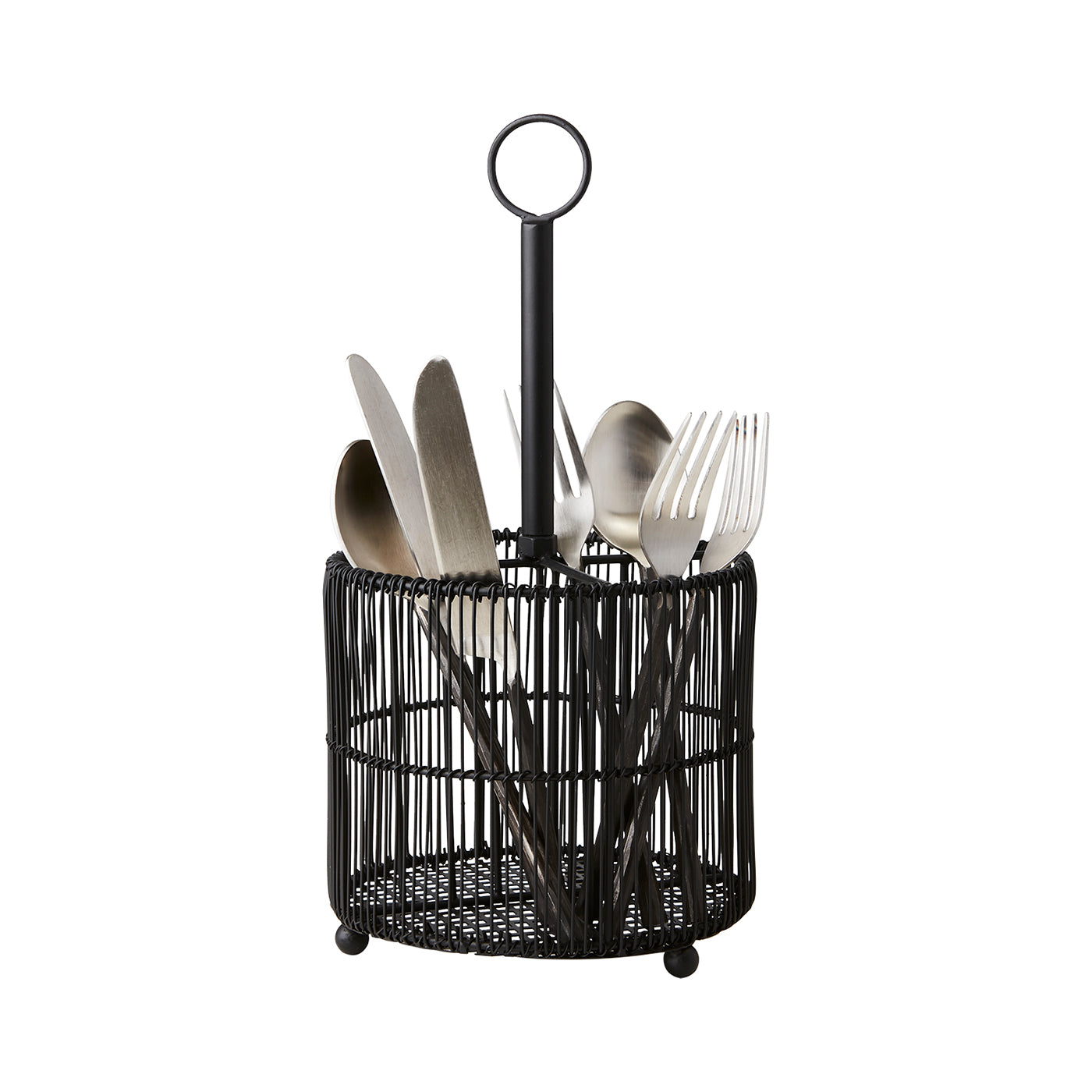 Cubertero, Negro ODIN, Ø15xH31 cm