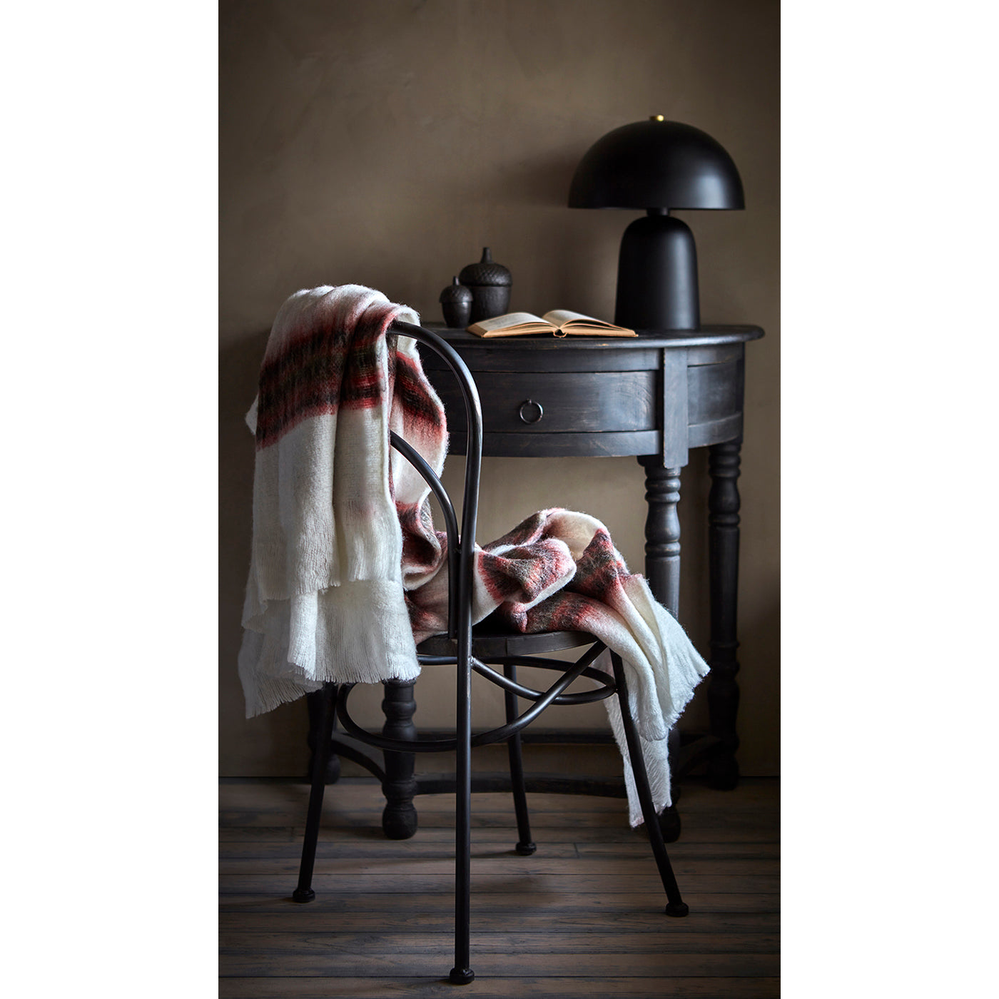 Bol con Tapa S FREJ Marrón/Negro H: 9 cm