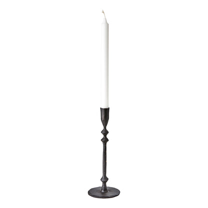 Portavela M, Negro THOR, Ø10xH27 cm