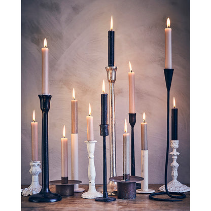 Portavela THOR Negro Ø9xH15 cm