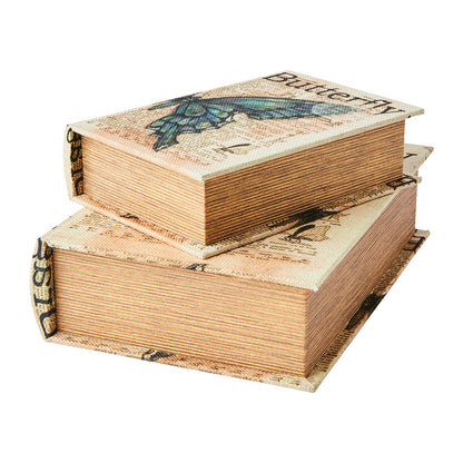 Caja BROOKE Libro Mariposa Large