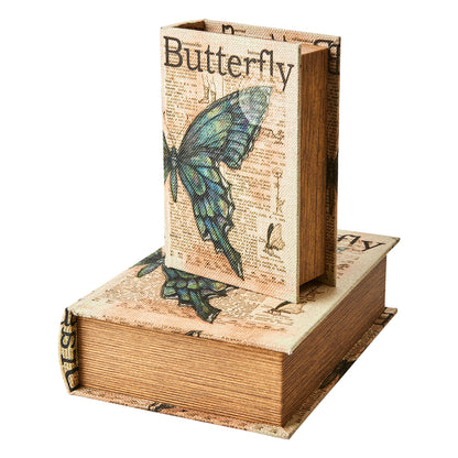 Caja BROOKE Libro Mariposa Large