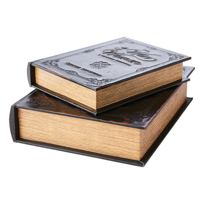 Caja BROOKE Libro Negro Large