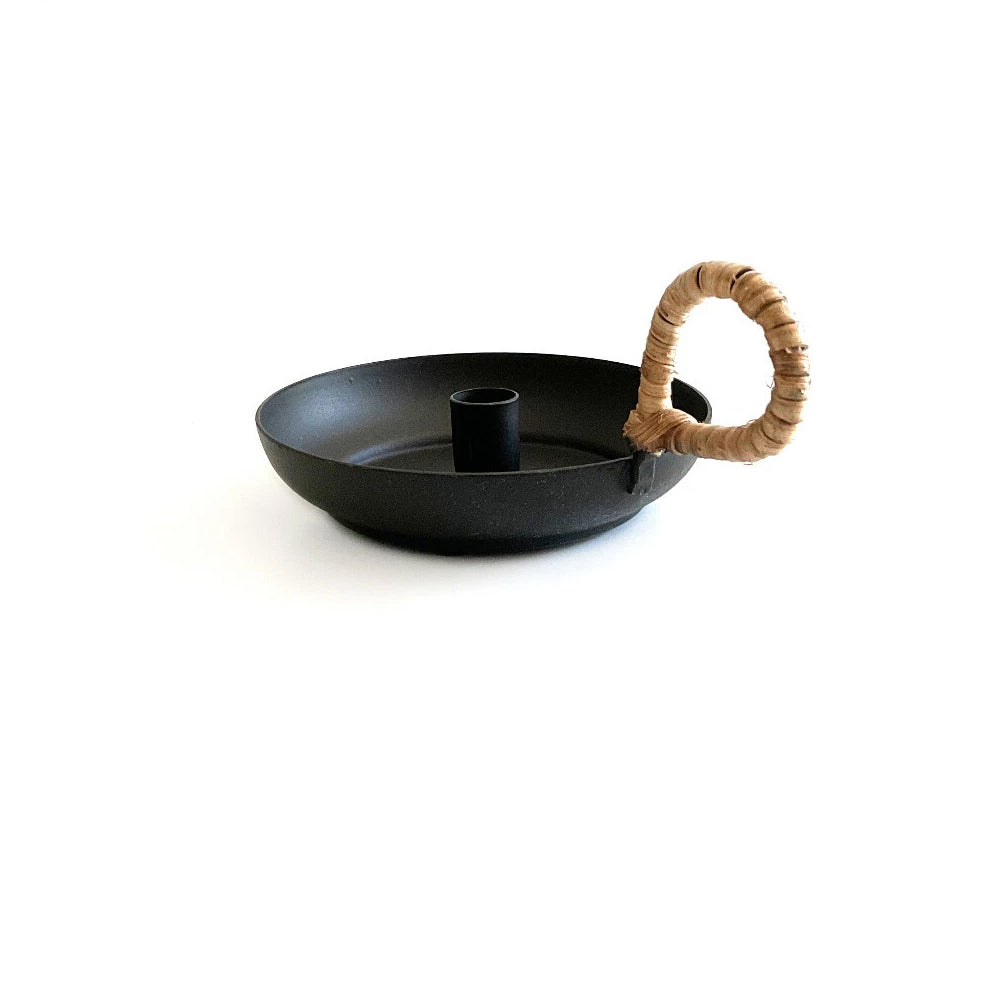 Portavela con Mango de Bamboo