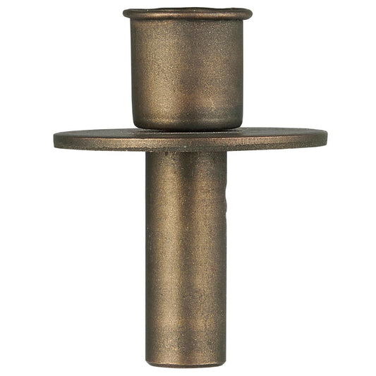 Portavelas de Metal color Bronce para Botellas
