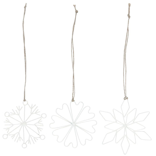 Cristales de Nieve Colgantes por Unidad