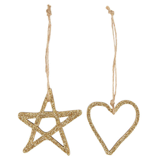 Adorno Navidad Colgante con Brillo Unidad