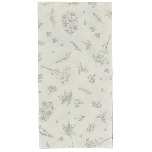 Servilletas Diseño Elementos Naturales Grey