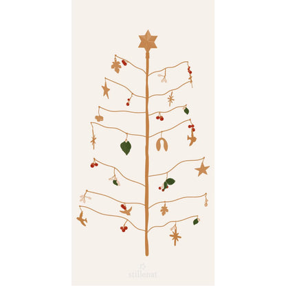 Servilletas Diseño Deseo Navideño 16 unidades 10x20 cm