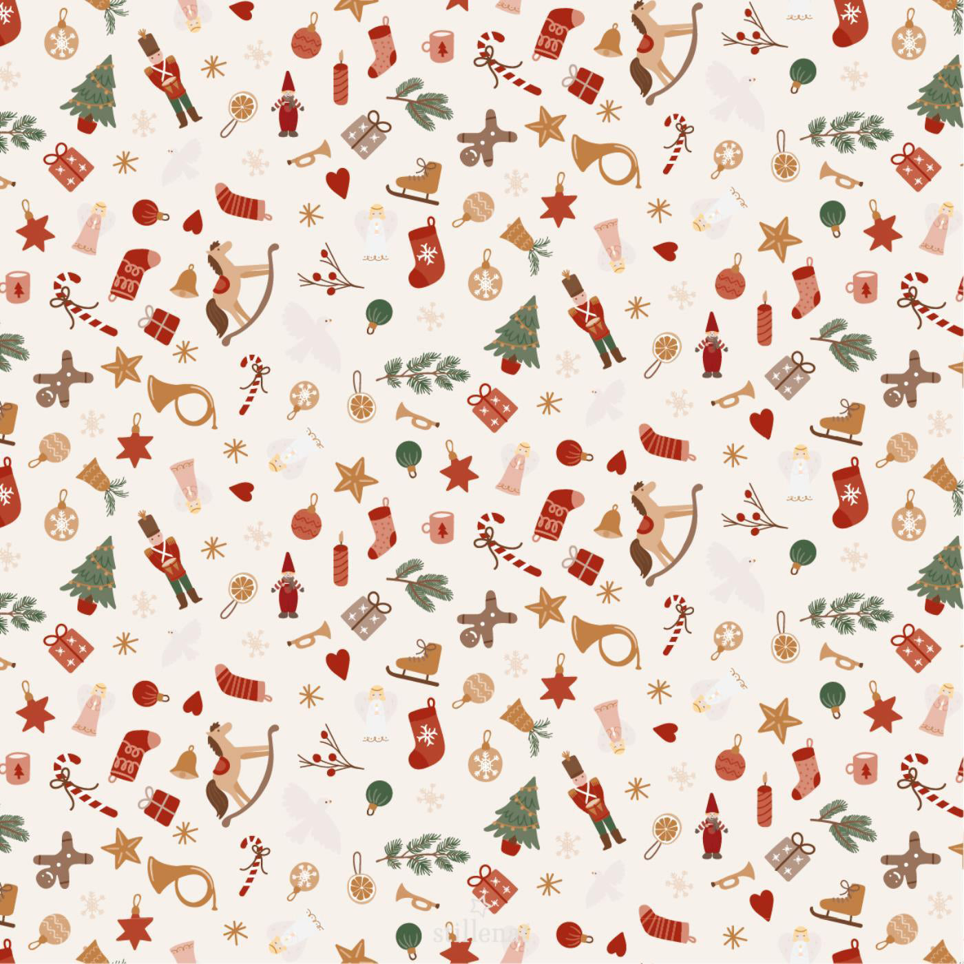 Servilletas Diseño Motivos Navideños 50 unidadesde 20x20 cm