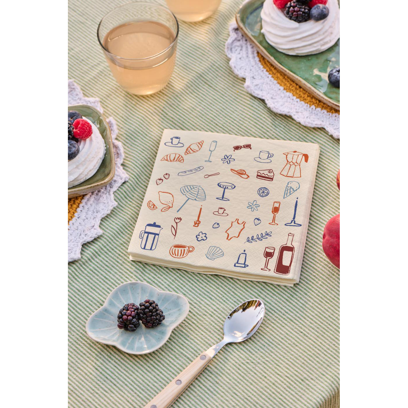 Servilletas Diseño Dolce Vita 20 unidades 16,5x 16,5 cm