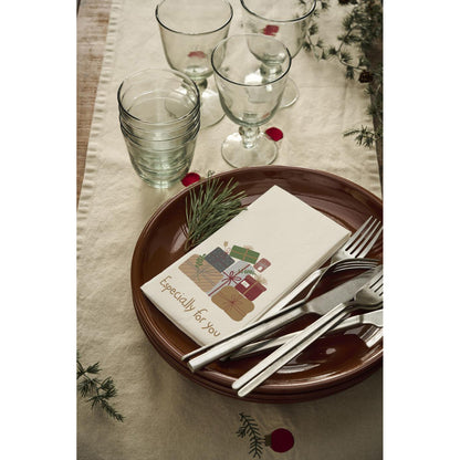 Servilletas Diseño Especially for You 16 unidades 10x20 cm