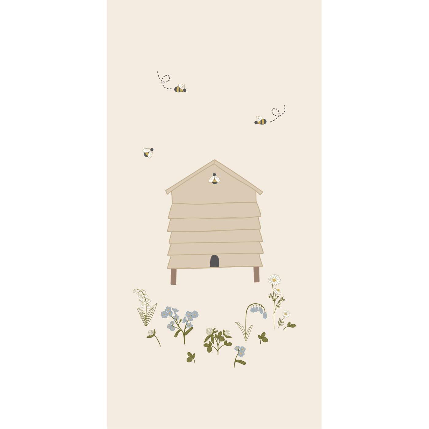 Servilletas Diseño Colmena, 16 unidades de 10x20 cm