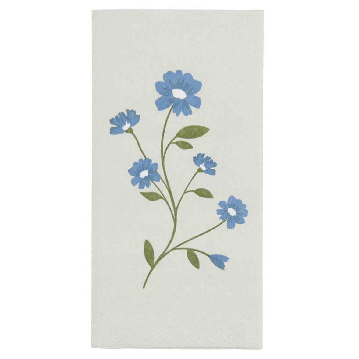 Servilletas Diseño Flor Azul