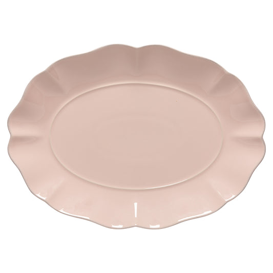 Plato Ovalado ROSA 40 cm Rosado
