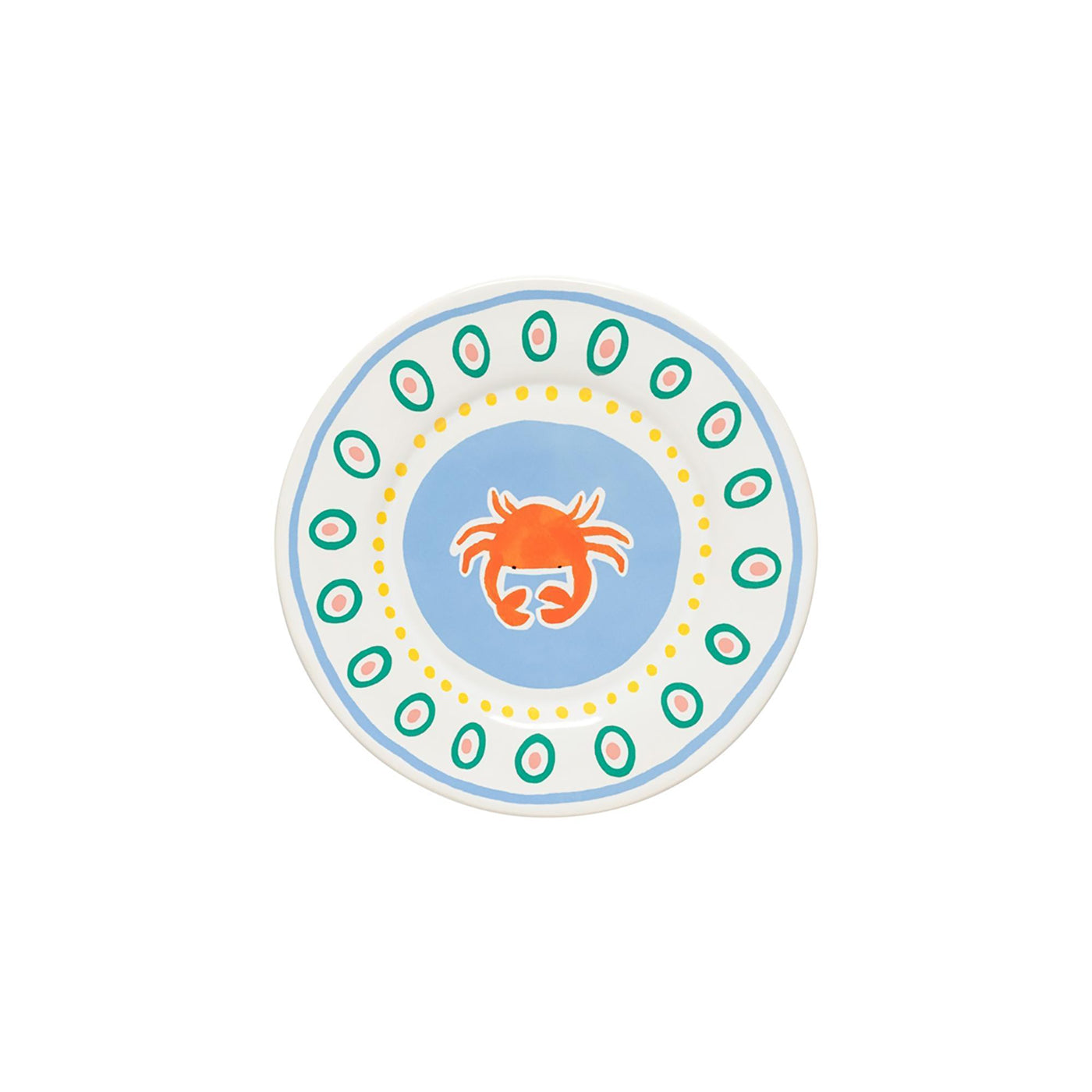 Salad/Dessert plate 22 cm, SUMMER BLISS, Crab