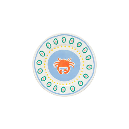 Salad/Dessert plate 22 cm, SUMMER BLISS, Crab