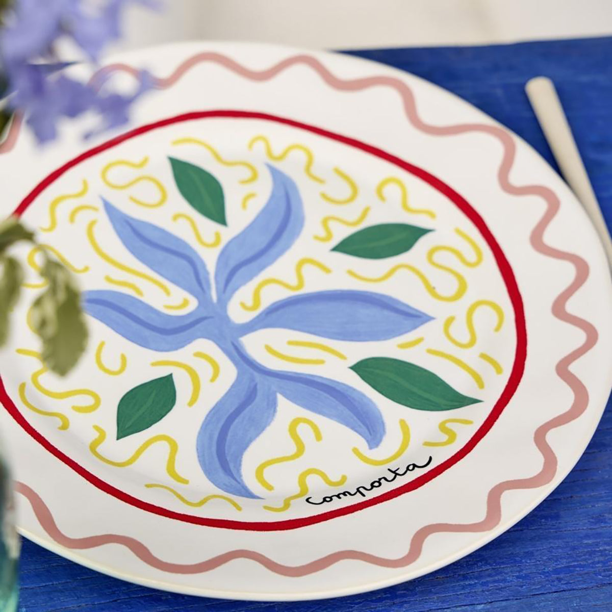 Dinner Plate 27 cm SUMMER BLISS, Seaweed