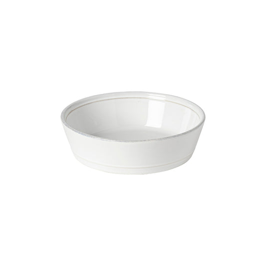 Plato Pie Friso 16 cm Blanco