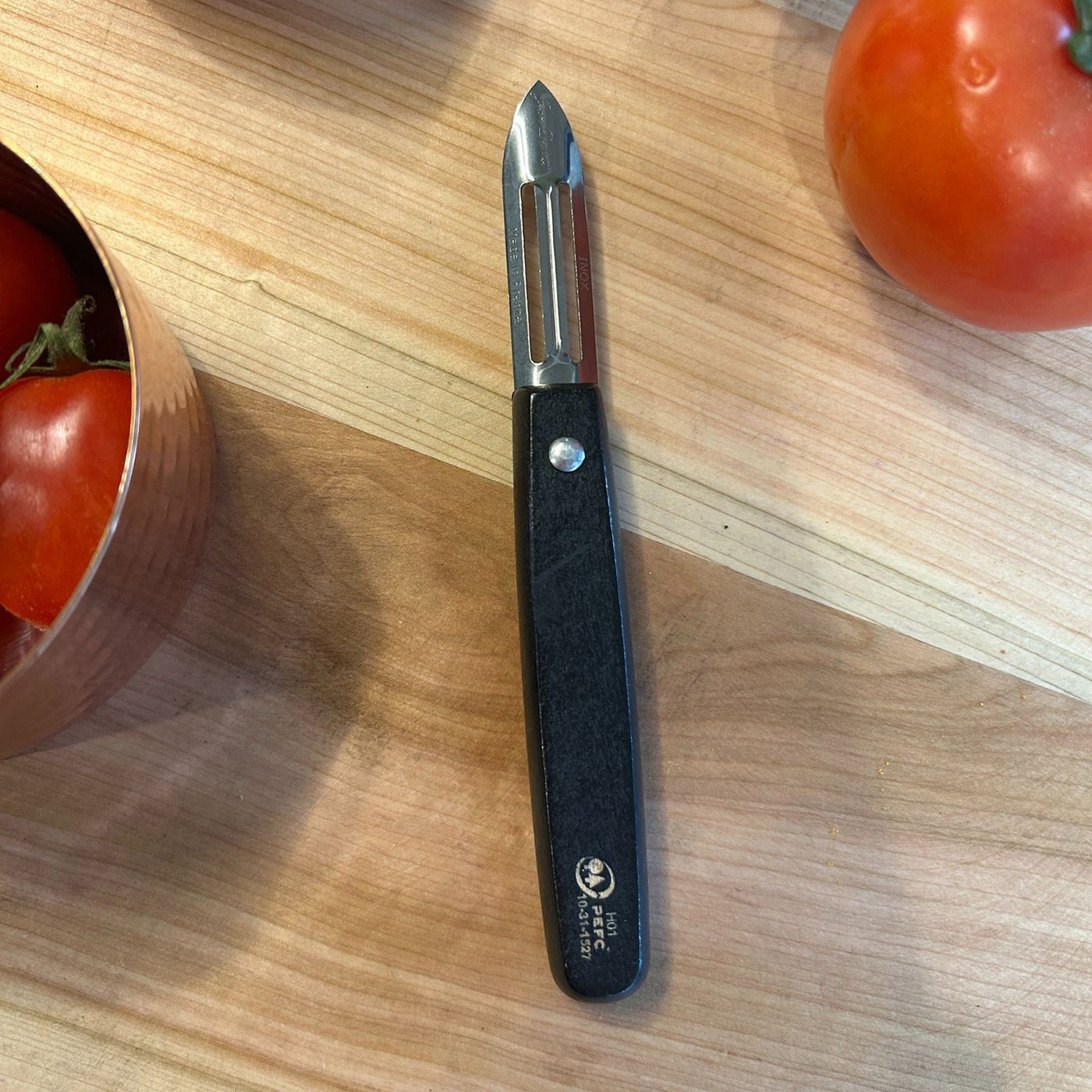 Pelador beechwood Negro Laguiole Jean Dubost