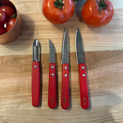 Cuchillo Multiuso Sierra 12 mm Rojo Laguiole Jean Dubost