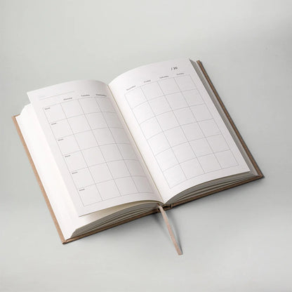 Cuaderno Yearly Planner (Sand)