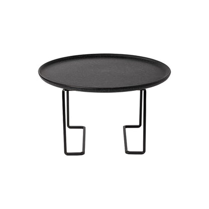 Pedestal Alto Rectangular Negro 20x20 cm H17 cm