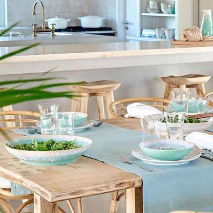 Bowl de Pasta y Ensalada Taormina 34 cm Aqua