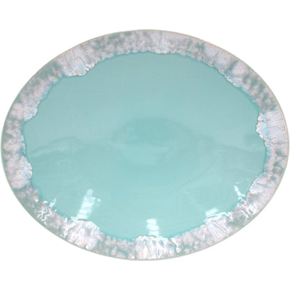Plato Ovalado Taormina 41 cm Aqua